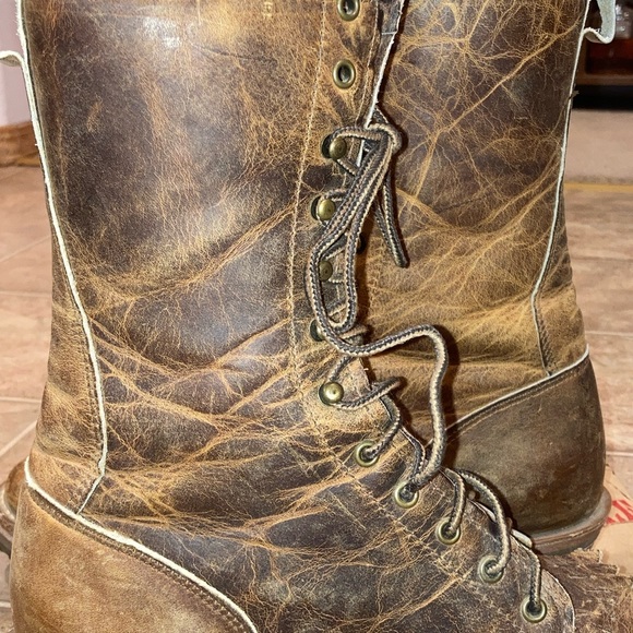 Double H Men’s Lace up Boots - Picture 7 of 11